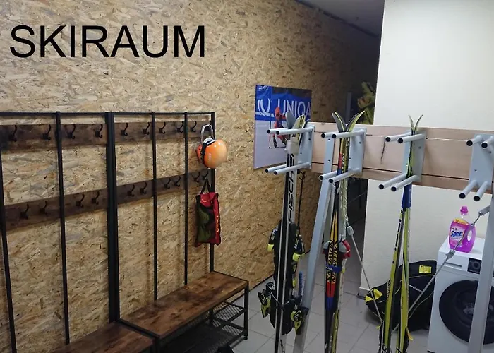 Apartman Dachspitze Mit Tiefgaragenstellplatz Und Skiraum Oberwiesenthal